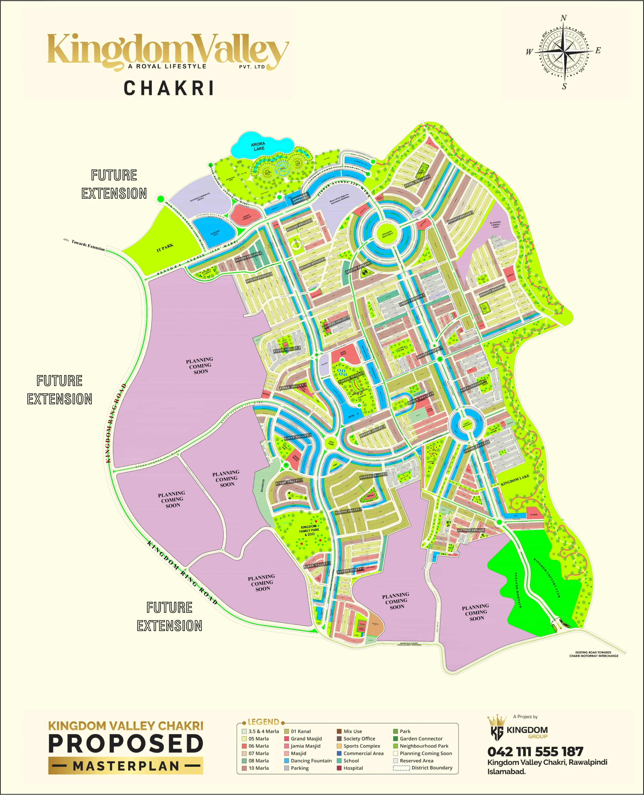 Kingdom Valley Chakri Proposed Plan