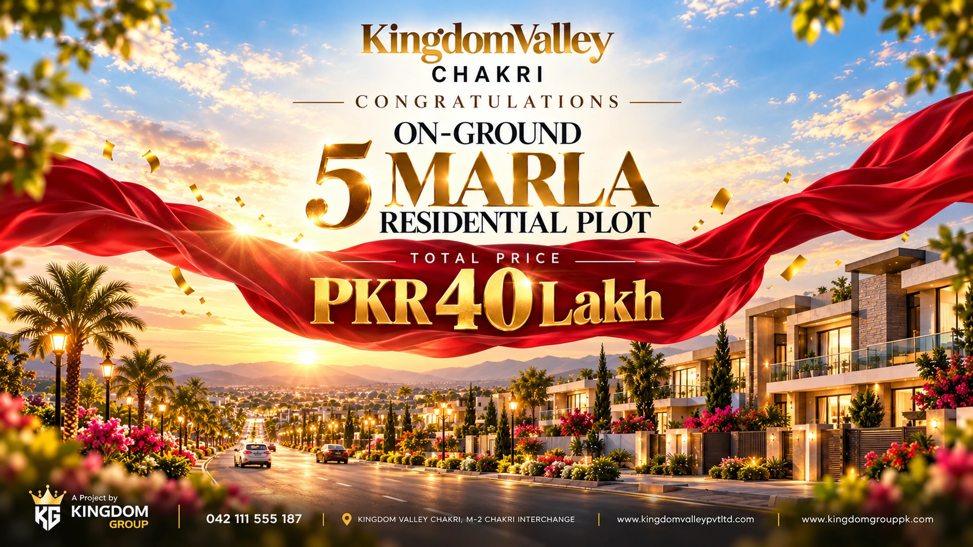 Kingdom Valley Chakri On Ground Plot Deal